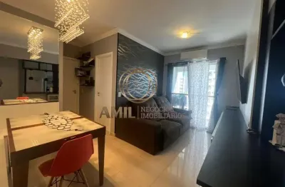 Aluguel de apartamento semimobiliado com sacada e ar condicionado no residencial acqua serveng, jardim paraíba - jacareí