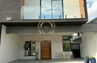 Casa moderna e espaçosa com acabamentos de alto padrão no condomínio bosque dos manacás - jardim jacinto - jacareí-sp