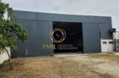 Ra amil aluga galpão, 520m² cobertos e 1.000m² de área livre no jardim santa maria em jacareí - sp