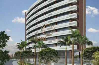 Sala comercial  mobiliada - alpha office place 50 m² - jd aquarius- zona oeste -  são josé dos campos