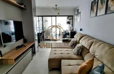 Ra amil vende-se apartamento mobiliado / edifício mayfair / 02 dormitórios / 01 suíte / 84m² / vila adyana / são josé dos campos.