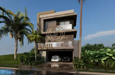 Espetacular casa em condomínio à venda em urbanova, são josé dos campos-sp: 4 quartos, 4 suítes, 3 salas, 6 banheiros, 6 vagas, 390m².