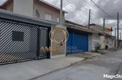 Casa nova, 3 dormitórios  89m², residencial santa paula, jacareí, sp.