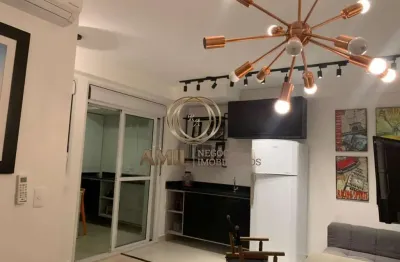 Ra amil aluga apartamento, 01 suíte, mobiliado, 40m², edifício moriah, altos do esplanada, zona oeste