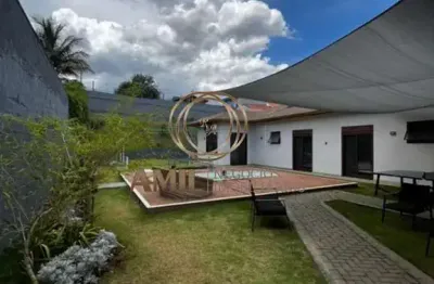 Casa de luxo com piscina em condomínio mirante do vale - jacareí sp - 4 suítes, área gourmet e muito mais!