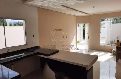 Casa térrea, nova, 2 dormitórios, 1 suíte, 125m², balneário dos golfinhos, caraguatatuba