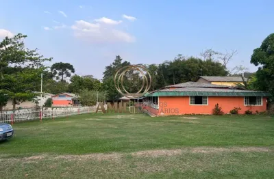Chácara com salão de festas e lago de pesca!!! - bairro capuava - casa com 2 dormitórios - 400m² de área construída - 3.120m² de área total!