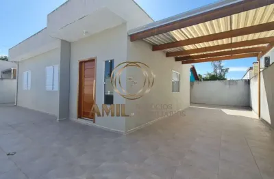 Casa nova com móveis planejados / morro algodão / 02 dormitórios / 01 suíte / terreno 150 m² / 65 m² área construída/ caraguatatuba