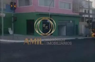 Ra amil aluga ponto comercial, terreo, 30m², monte castelo, região central.