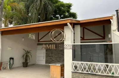 Ra amil vende casa térrea, 03 dormitórios sendo 01 suíte, planejado, 155m², condomínio bell park, zona sudeste de são josé dos campos