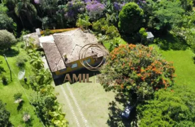 Sítio a venda / área com 20.623 / 2,06 hectares/ 350 m² área construída/ 03 dormitórios / 03 suítes / paraibuna