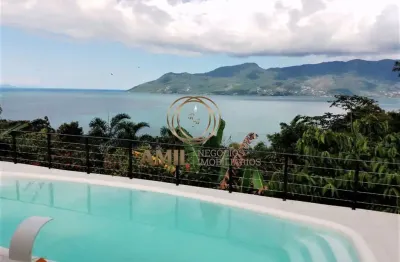 Casa, praia das cigarras,06 dormitórios, 2500m², vista mar, são sebastião, sp