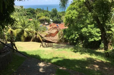 Terreno com vista para o mar, com escritura definitiva, praia do curral,  600m², ilha bela