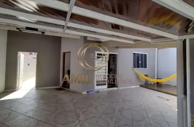Ra amil negócios imobiliários vende: casa com 160m² 03 dormitórios, piscina e churrasqueira no recanto dos coqueirais em taubaté. aceita permuta.  val