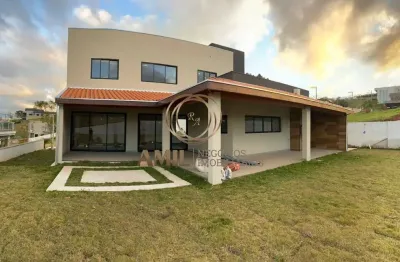 Casa alto padrão 485 mts a/c em terreno 1050 mts / 5 odrms  condomínio fechado terras de santa mariana/ caçapava