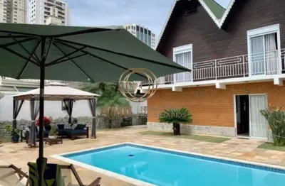 Casa sobrado de alto padrão/ bosque imperial/ 03 suítes / 517 m² de construção / são josé dos campos