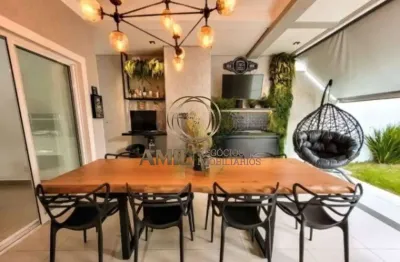 Casa sobrado de alto padrão /  4 dormitórios sendo 1 suíte máster com closet / villa branca / 250m² jacareí.