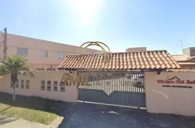Casa sobrado de 2 quartos (1 suite) em condomínio vilagio del sol no jardim santa marina, jacareí