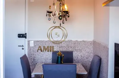 Ra amil vende apartamento com varanda/57,5m²/vila rangel/são josé dos campos