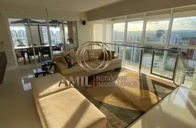 Cobertura mobiliada ed. authentique  / vila ema / 04 dormitórios com 2 suítes / 283 m² de construção / são josé dos campos