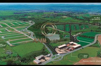 Terreno no residencial ecopark sunset, 350 m², caçapava