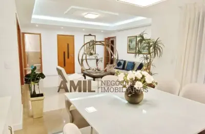 Apartamento mobiliado  / condomínio bonaire / jardim aquarius / 04 dormitórios / 04 suítes / 204 m²/ 04 vagas de garagem/ são josé dos campos