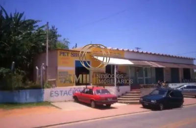 Vendo o melhor ponto comercial da região, com 1500m² de terreno e um galpão de 260m² de construção