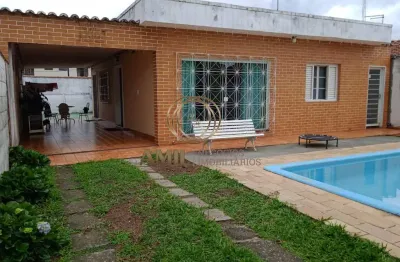 Ra amil vende casa térrea com piscina e ponto comercial / palmeiras de são josé / 03 dormitórios / 01 suíte / 02 banheiros / piscina / 460m² / são jos