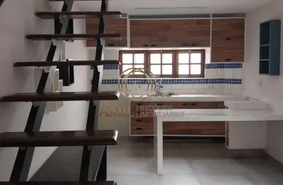Ra amil aluga casa loft planejado de 1 quarto, 50m², garagem coberta, no vila ema, zona central de são josé dos campos