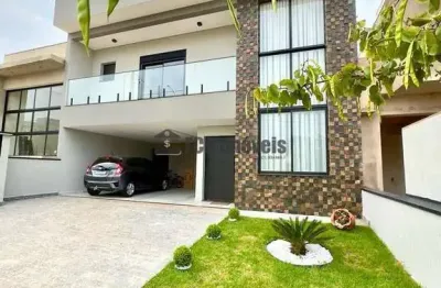 Casa em condomínio fechado com 3 quartos à venda no Portal Ville Jardim Europa, Boituva 