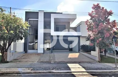 Casa à venda em paulínia, parque brasil 500, com 3 suítes, com 261 m², reserva real