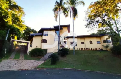 Casa à venda em campinas, jardim atibaia (sousas), com 4 suítes, com 420 m², jardim botânico