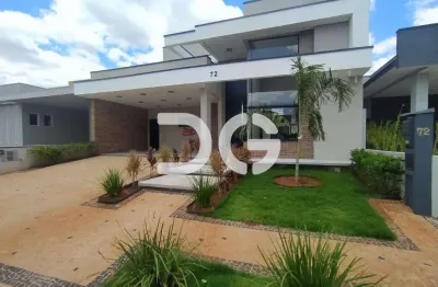 Casa à venda em paulínia, parque brasil 500, com 3 suítes, com 193 m², royal garden