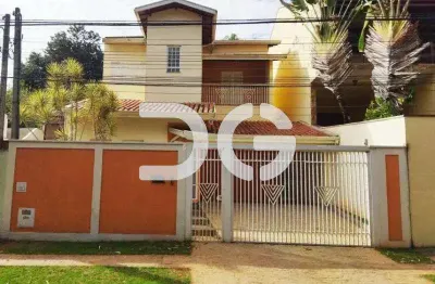 Casa à venda em campinas, parque das flores, com 3 suítes, com 205 m²