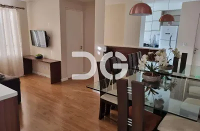 Apartamento à venda em campinas, vila satúrnia, com 2 quartos, com 47 m², alameda dos jacarandás
