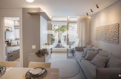 Apartamento à venda em campinas, cambuí, com 1 suíte, com 39 m², marienplatz residence