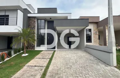 Casa à venda em paulínia, parque brasil 500, com 3 suítes, com 140 m², jardim dos lírios residencial