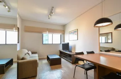 Apartamento tipo para venda em jardim paulista com 1 quarto, sendo 1 suíte, 50m²