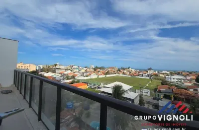 Cobertura para venda em saquarema, centro, 3 dormitórios, 2 suítes, 3 banheiros, 1 vaga