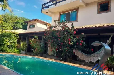 Casa para venda em saquarema, itauna, 5 dormitórios, 4 suítes, 5 banheiros, 1 vaga