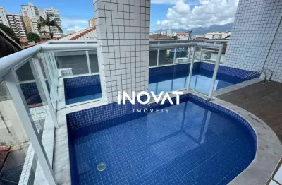 Apartamento com 1 dormitório à venda, 45 m² por r$ 289.000,00 - maracanã - praia grande/sp