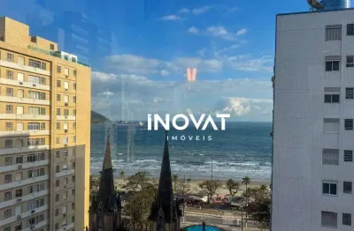 Cobertura com 3 dormitórios à venda, 166 m² por r$ 3.990.000,00 - embaré - santos/sp