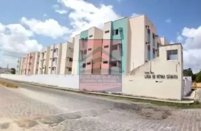 Apartamento com 2 quartos à venda na rua dom bosco, 100, emaús, parnamirim, 72 m2 por r$ 219.900