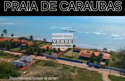Casa com 4 quartos à venda na beira-mar, 009, caraúbas, maxaranguape, 1040 m2 por r$ 249.000