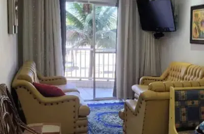 Apartamento de 80m² frente mar com sacada e vista panorâmica para o mar