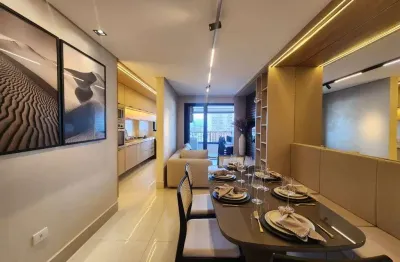 Apartamento modelo decorado no bairro da aviação, em praia grande!