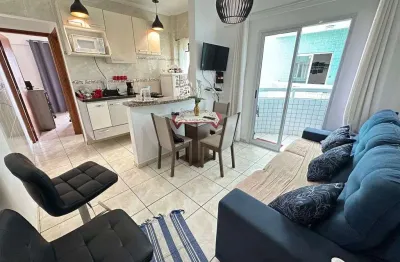 Apartamento 500m da praia - 40m² no boqueirão, praia grande/sp