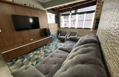 Apartamento de 1 dormitório com vista para o mar, a 100m da praia - boqueirão!