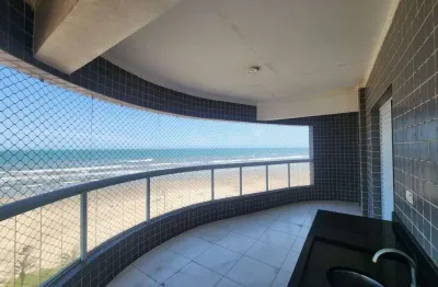 Apartamento 02 dormitórios sendo 02 suítes na vila caiçara de frente mar!