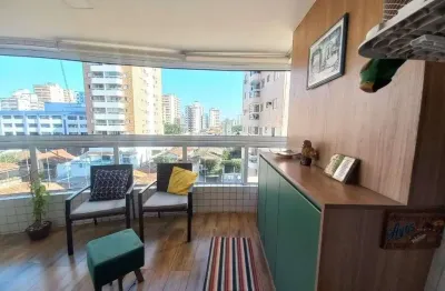 Apartamento de 2 dormitórios sendo 1 suíte à venda - 72m² praia grande, sp